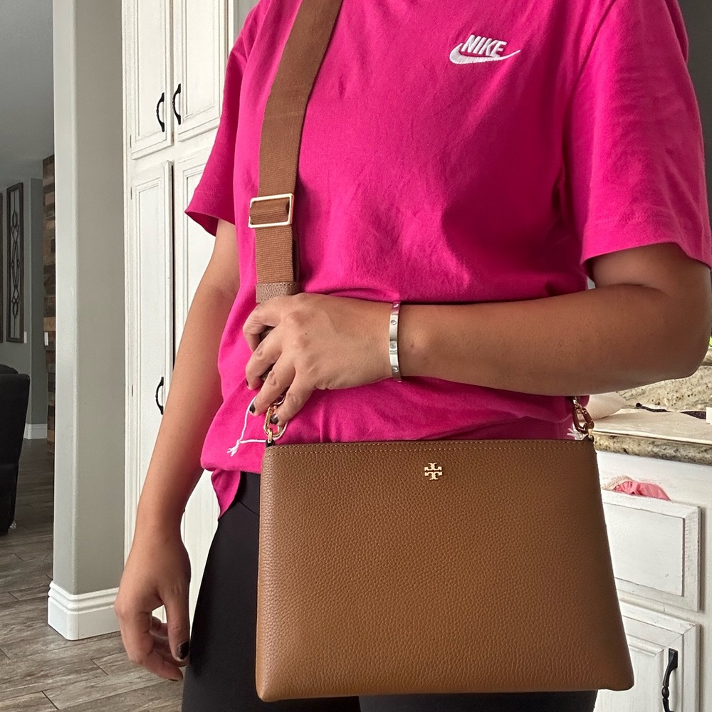 New Tory Burch Blake Swingpack Crossbody Cortado Color - Picture 8 of 11